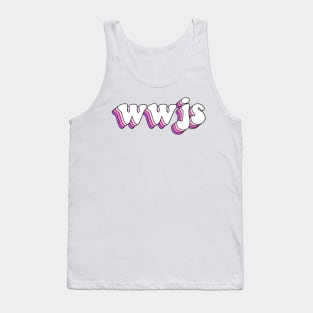 what would jesus say (pink) Tank Top